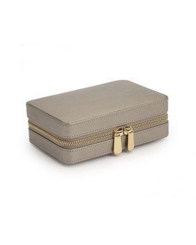 Футляр для украшений WOLF Palermo Zip Case Pewter