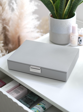 Скринька для прикрас Stackers Pebble Grey & Silver 74490