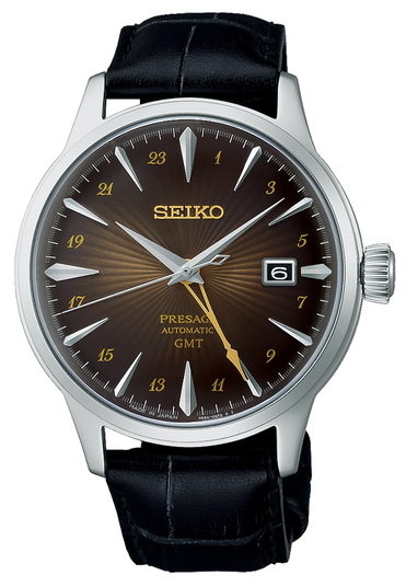 Часы Seiko Presage Cocktail Time RUSTY NAIL GMT SSK039J1 купить по
