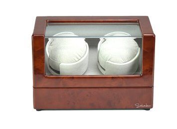Шкатулка Salvadore для підзаводу 2 годинників 1012/DBG/5 2x2