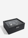 Скринька для годинників Stackers Black 75401