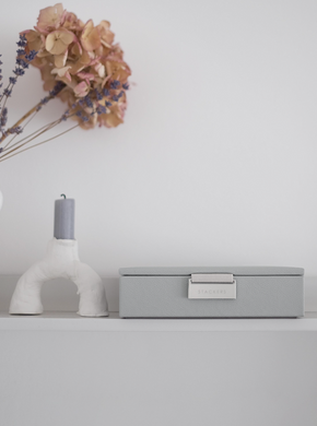 Шкатулка для украшений Stackers Pebble Grey & Silver 74501