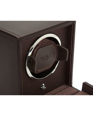 Шкатулка WOLF Cub Winder w/ Cover Brn для подзавода часов