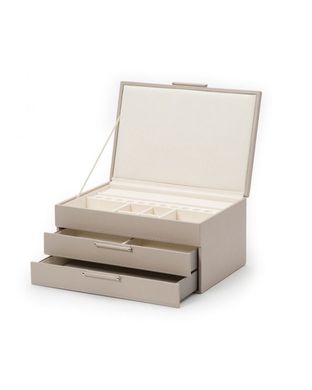 Скринька для зберігання прикрас WOLF Sophia Jewelry Box with Drawers Mink