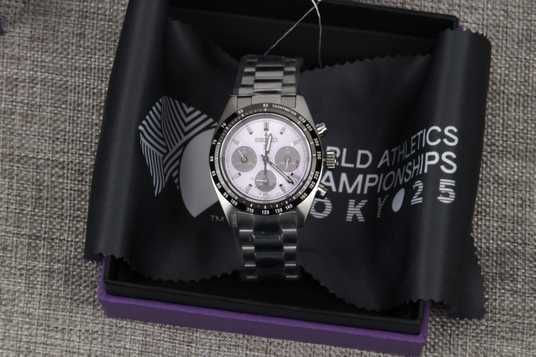 聖志様ご依頼品 Часы SEIKO Prospex Speedtimer Solar Chronograph World Athletics