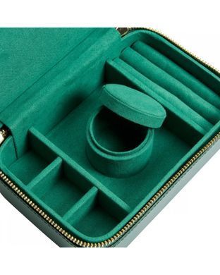 Футляр для прикрас WOLF Sophia Travel Zip Case Forest Green