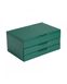 Шкатулка для хранения украшений WOLF Sophia Jewelry Box with Drawers Forest Green