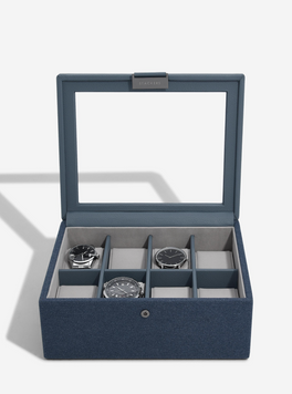 Скринька для годинників Stackers Blue Canvas 76407