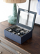 Скринька для годинників Stackers Blue Canvas 76407