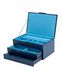 Скринька для зберігання прикрас WOLF Sophia Jewelry Box with Drawers Indigo