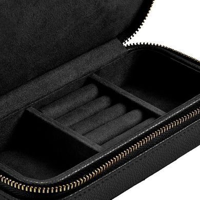 Скринька для зберігання прикрас WOLF Lauren Medium Jewelry Box Black