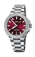 ORIS Diving Aquis Date Relief Cherry 733.7730.4158 MB 8.24.05