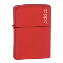 Зажигалка Zippo 233 ZL CLASSIC red matte with zippo