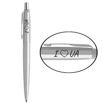 Ручка шариковая Parker JOTTER UKRAINE 17 SS CT BP I Love UA 16132_T207b