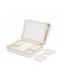 Футляр для зберігання прикрас WOLF Maria Large Zip Jewelry Case White