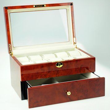 Шкатулка для зберігання годинників Salvadore 804-16DBC