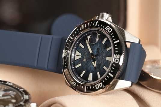 Часы SEIKO Prospex King Samurai Save the Ocean Dark Manta Ray