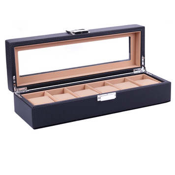 Шкатулка для хранения часов Craft 6PU.CRB.BL.BR