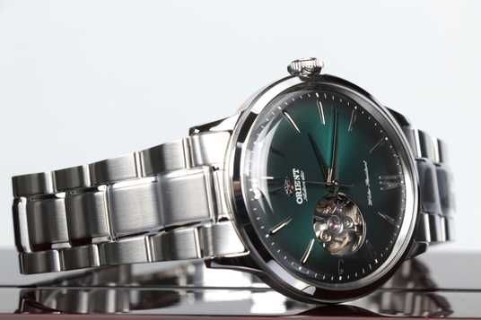 Годинник Orient Bambino Open Heart RA-AG0026E10B купити за ціною