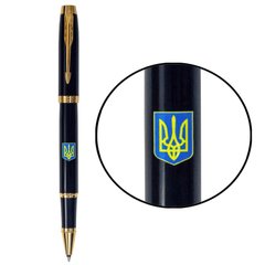 Ручка роллер Parker IM UKRAINE Black GT RB Герб України 22022_T0076u