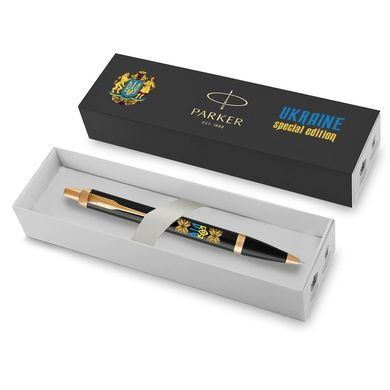 Ручка кулькова Parker IM 17 Black GT BP 22032_T1366u
