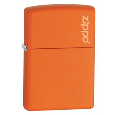 Запальничка Zippo Regular orange Zippo Logo 231 ZL