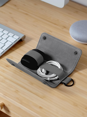 Органайзер для девайсів Stackers Slate Grey Compact Cable Tidy 75957