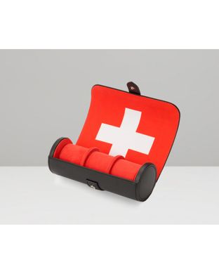 Футляр для годинників WOLF Navigator Watch Roll Swiss flag