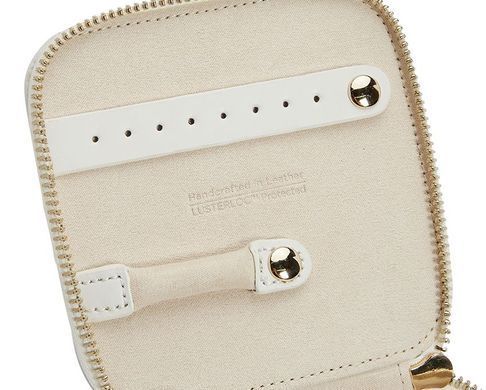 Футляр для прикрас WOLF Maria Zip Jewelry Cube White