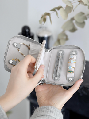 Органайзер для украшений Stackers Pebble Grey & Silver 75762