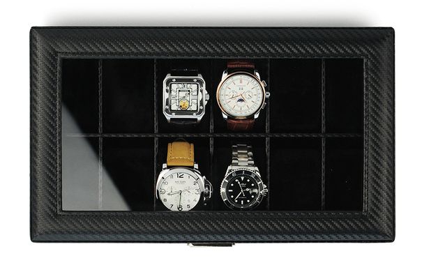 Шкатулка для зберігання годинників Salvadore PB/1098/12.BL