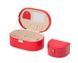 Органайзер для украшений WOLF Heritage Oval Jewelry Box Red