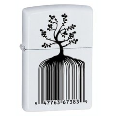 Зажигалка Zippo Identity Tree Barcode Lighter 28296
