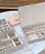 Шкатулка для украшений Stackers Taupe & Champagne Gold 73793