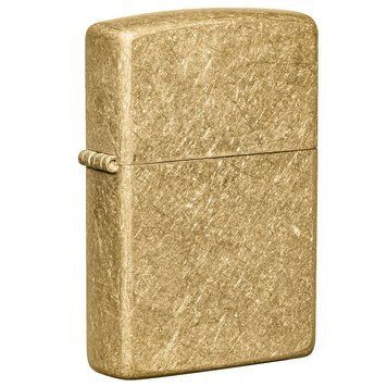 Запальничка Zippo Regular Tumbled Brass 49477