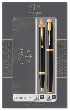 Набор ручек Parker IM 17 Black GT FP+BP DUOSETS 22 092b19