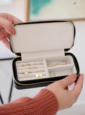 Органайзер для прикрас Travel Stackers Black & Champagne Gold 75391