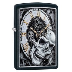 Зажигалка Zippo 218 Skull Clock Design 29854