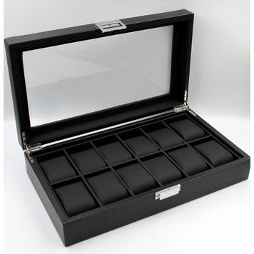 Шкатулка для хранения часов Craft 12PU.FIB.BL