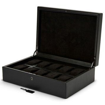 Шкатулка для хранения часов WOLF British Racing 10 Piece Watch Box