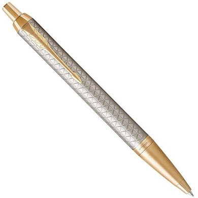 Ручка PARKER IM 17 Premium Warm Silver GT BP 24 132