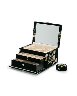 Скринька для зберігання прикрас WOLF Zoe Medium Jewelry Box Forest Green