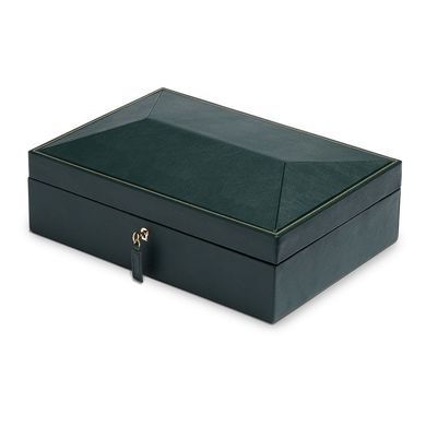 Скринька для зберігання годинників WOLF British Racing 10 Piece Watch Box Green