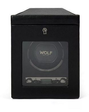 Шкатулка для подзавода WOLF British Racing Single Watch Winder Black