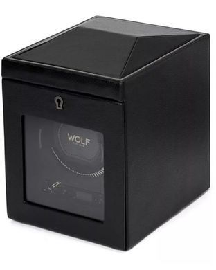 Шкатулка для подзавода WOLF British Racing Single Watch Winder Black