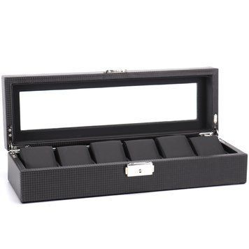 Шкатулка для хранения часов Craft 6PU.CRB.BL