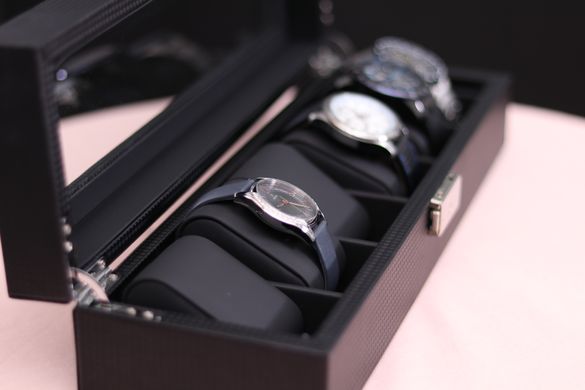 Шкатулка для зберігання годинників Craft 6PU.CRB.BL