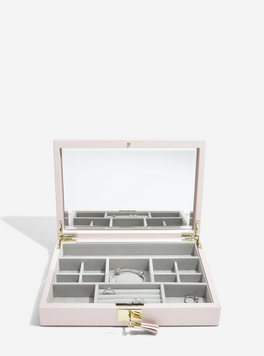 Шкатулка для украшений Stackers Blossom Pink Leather 75449