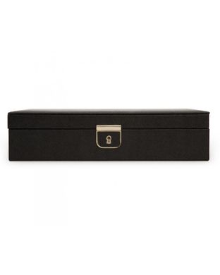 Скринька для зберігання прикрас WOLF Palermo Medium Jewelry Box Black Anthracite