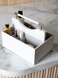 Органайзер для косметики Stackers White Pebble & Champagne Gold, 19,5*25*18 см, 76275